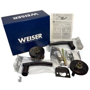 Weiser Privacy Lever Set Sydney Venetian Bronze Interior SPVL331 SYL11P RDTB6LS1